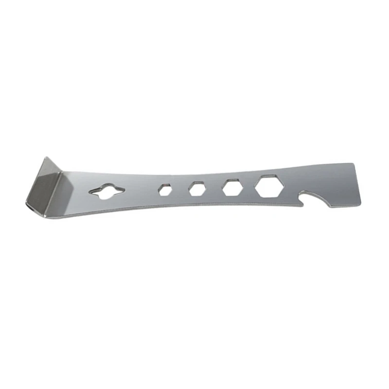 StainlessSteel Prybar Scraper ,Remove Residues from Steel, Aluminum, and More BuiltIn Pullers and Bottle Opener