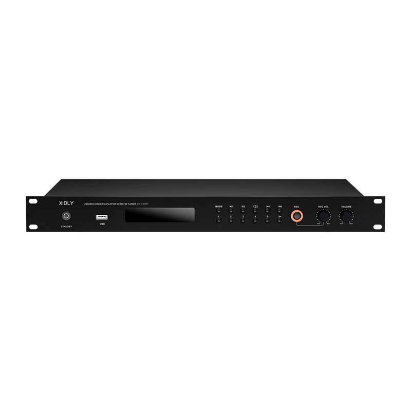 XIDLY- 30 watt rack mount usb digital recorder and player for class.lectures or meetings