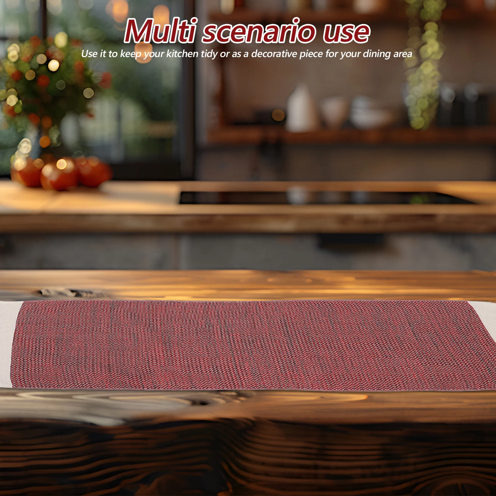 

Large Size Cotton Tasseled Napkin Soft Absorbent Fabric Table Cloth for Kitchen Dining Washable Reusable Dinner Napkin