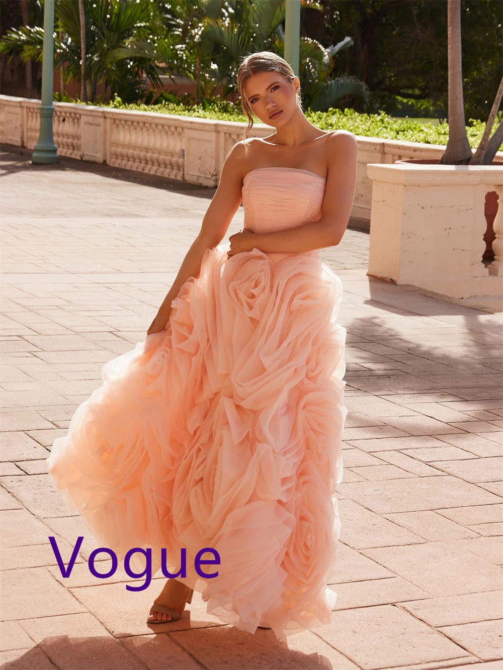 Abiti da sera in tulle di alta qualità personalizzati Temperamento senza spalline senza maniche Abito da homecoming Abiti di lusso per occasioni speciali