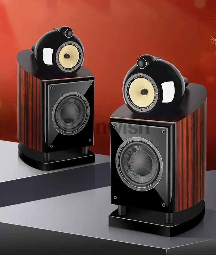 Peiqi 200 واط نسخة مطورة DM8 8 بوصة مكبر هاي فاي ثلاثي الاتجاه السلبي رف الكتب المتكلم المسرح المنزلي المتكلم NPS-01 صندوق الصوت #2