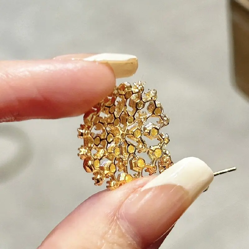 ARIGAYA 925 فضة ارتفع الذهب 3A مكعب زركونيا أقراط الحفلات امرأة غرامة أعلى جودة المجوهرات الفاخرة الاتجاه