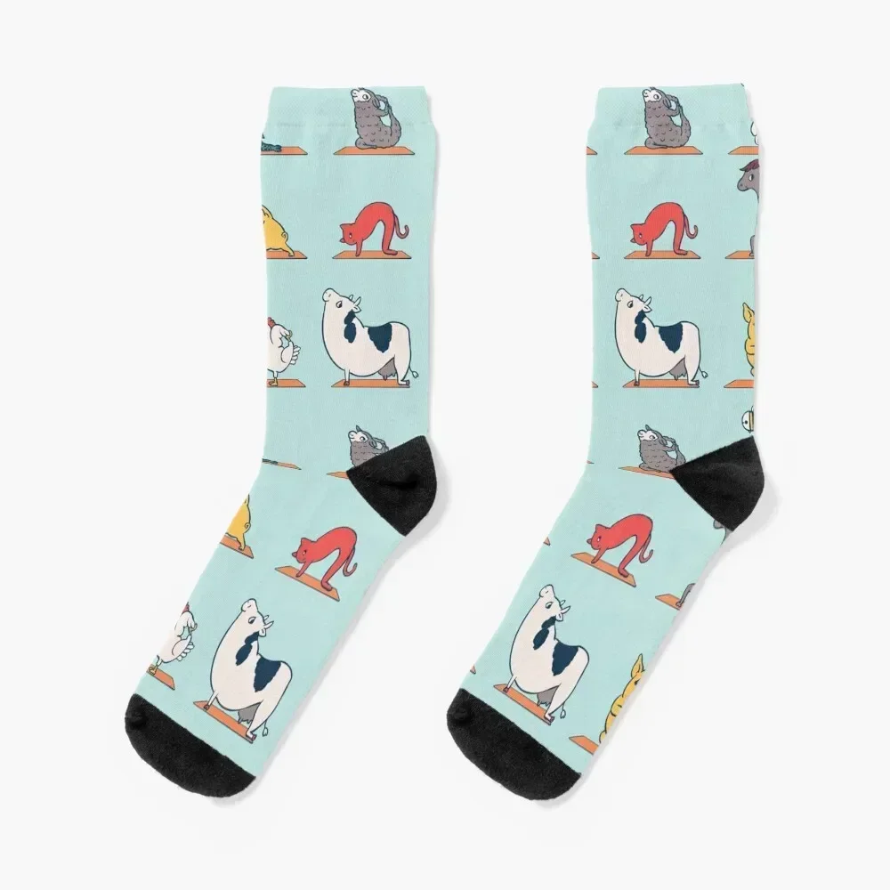 Vegan Yoga Socks funny gifts cute Socks Women's Men's