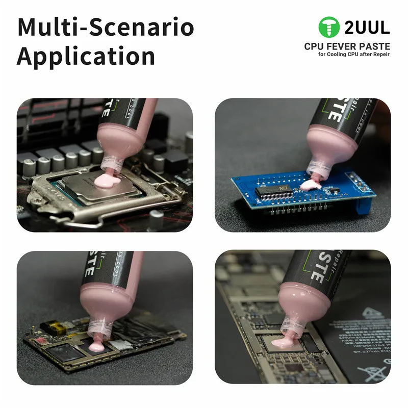 Imagem -04 - Colar Febre 2uul-cpu para Manutenção do Telefone Móvel Resolver o Jogo Congela Reinicia Freqüentes Dissipação de Calor Cooling Tool Sc10