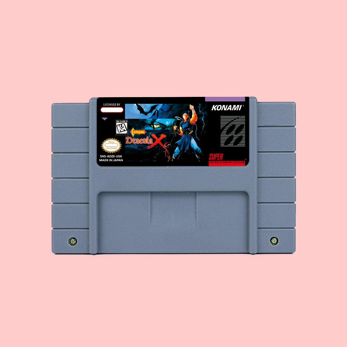 Castlevania - Dracula X Action Game Cartridge For SNES 16bit NTSC USA PAL EUR Game Consoles Card