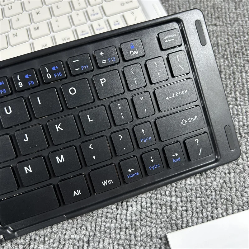 طوي سماعة لاسلكية تعمل بالبلوتوث ثنائي الوضع لوحة المفاتيح مقص القدم تصميم الأعمال المنزل استخدام مكتب الهواتف المحمولة لوحة المفاتيح العالمية #5