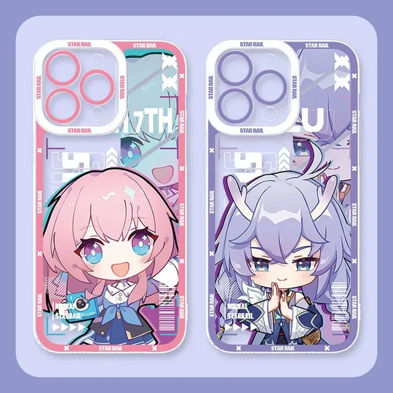 Anime Honkai Star Rail Case For Samsung Galaxy A54 A34 A24 A14 A13 A53 A33 A73 A23 A05 A05S A72 A52 A52S A32 A22 A12 A51 A71