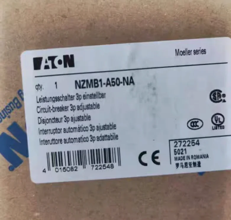 

New NZMB1-A50-NA molded case Circuit breaker EATON