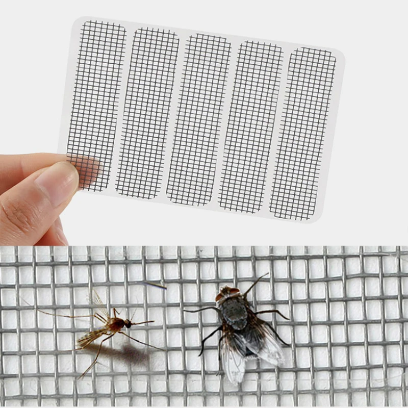 

Japan Home Fix Net Window Adhesive Anti Mosquito Fly Bug Insect Repair Screen Wall Patch Stickers Mesh Window Screen Window Mesh