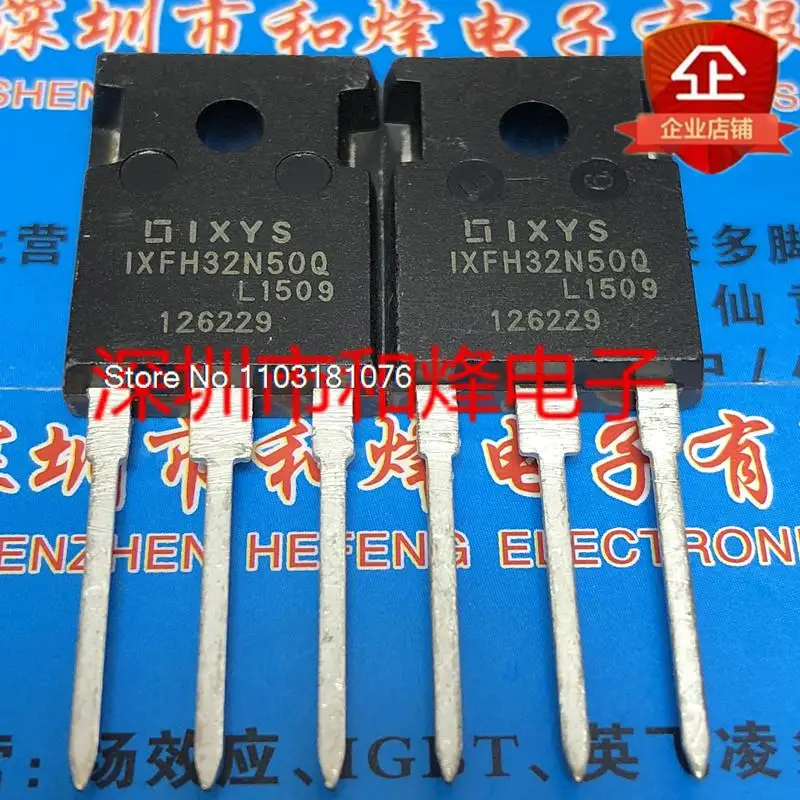 

IXFH32N50Q TO-247 500V 32A новый оригинальный запасной чип питания
