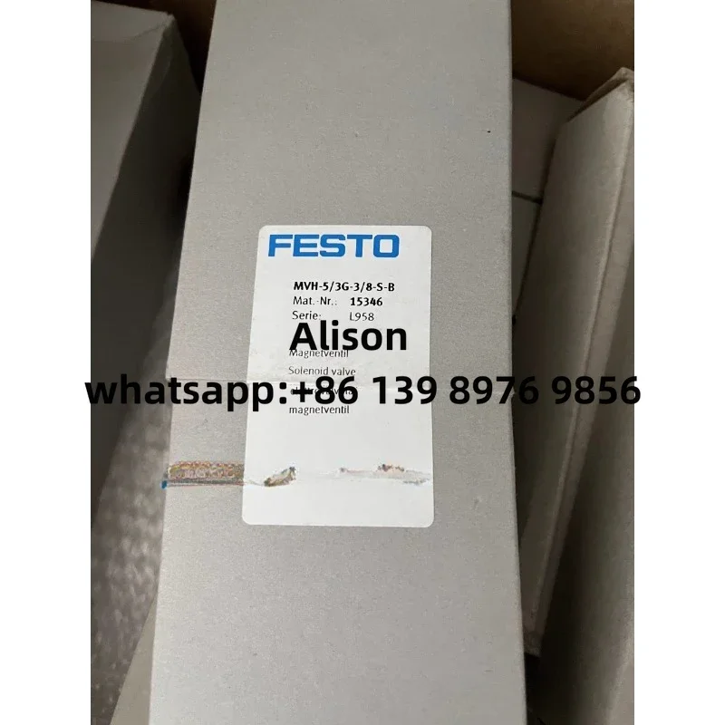 

FESTO 15346 MVH-5/3G-3/8-S-B