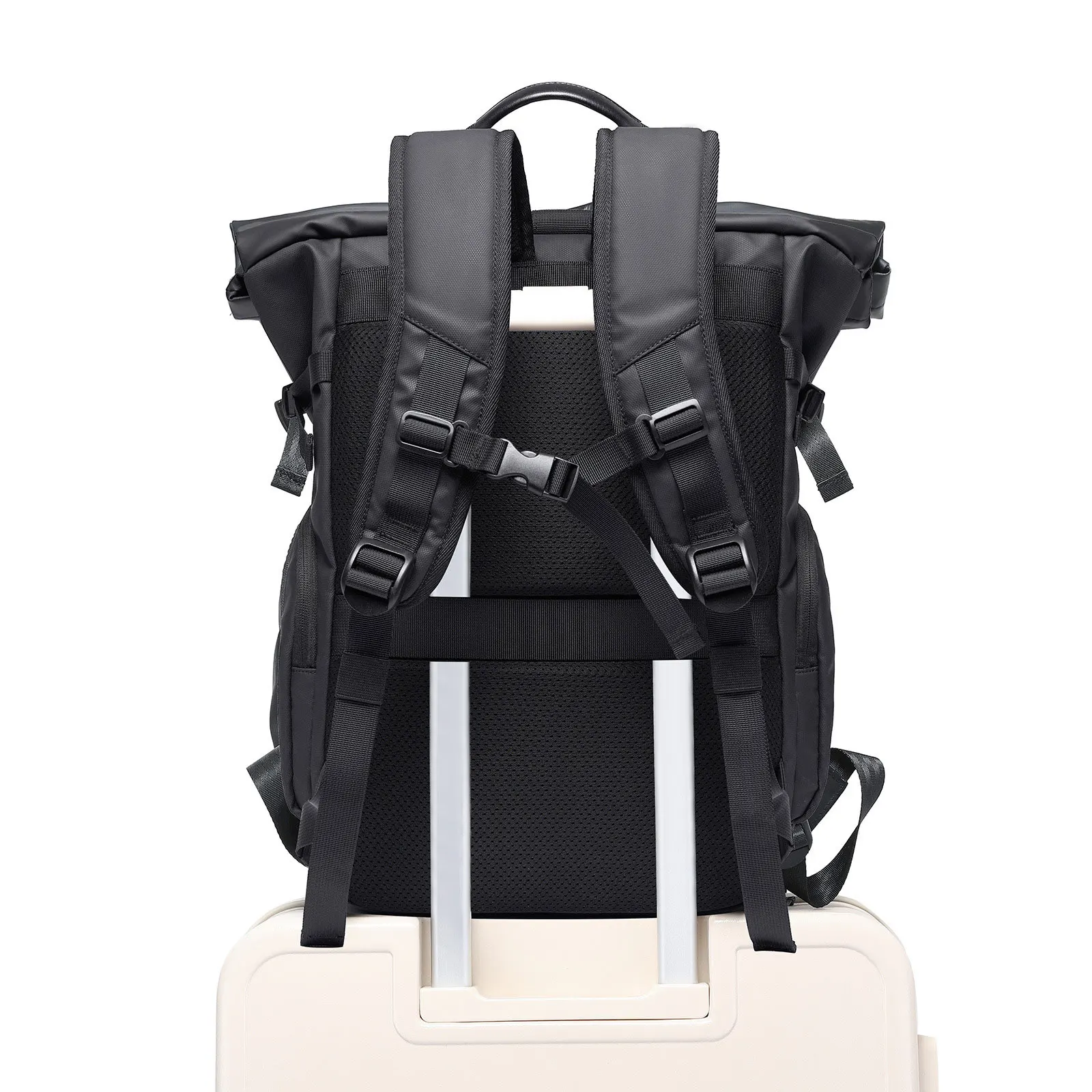 Thick Backpack for Men Luxury Business Backpack School Bag Large Capacity Placeable 15.6\