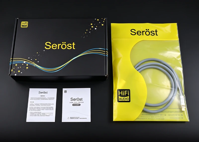 Serost StarPro HiFi USB Typ-C OTG Digitales Audiokabel, versilbertes OFC-sauerstofffreies Kupfer für DAC DSP-Dekodierung Soundkarte – Detail 8
