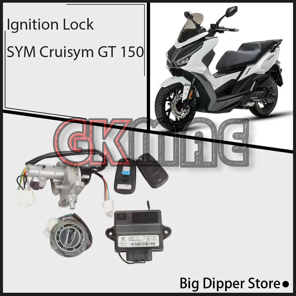 New For SYM Cruisym GT 150 GT150 150GT Motorcycle Original Lock Ignition Lock Main Switch Fit XS150T-9D