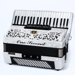 ONESECOND Accordion instrument 60BS/96BS/120 bass Professional accordion player Children beginner