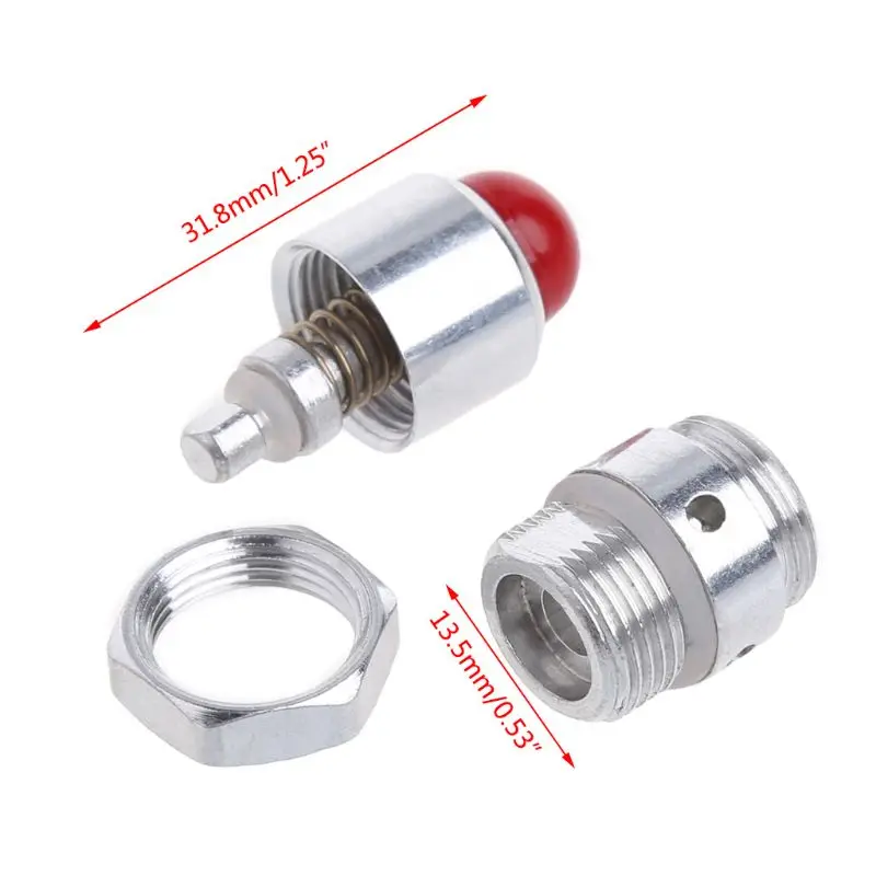 F92C ارتفاع الضغط SAFTY للصمام 3/8 "بوصة من الألومنيوم الغذاء الحد من الصمام 1 بار 1