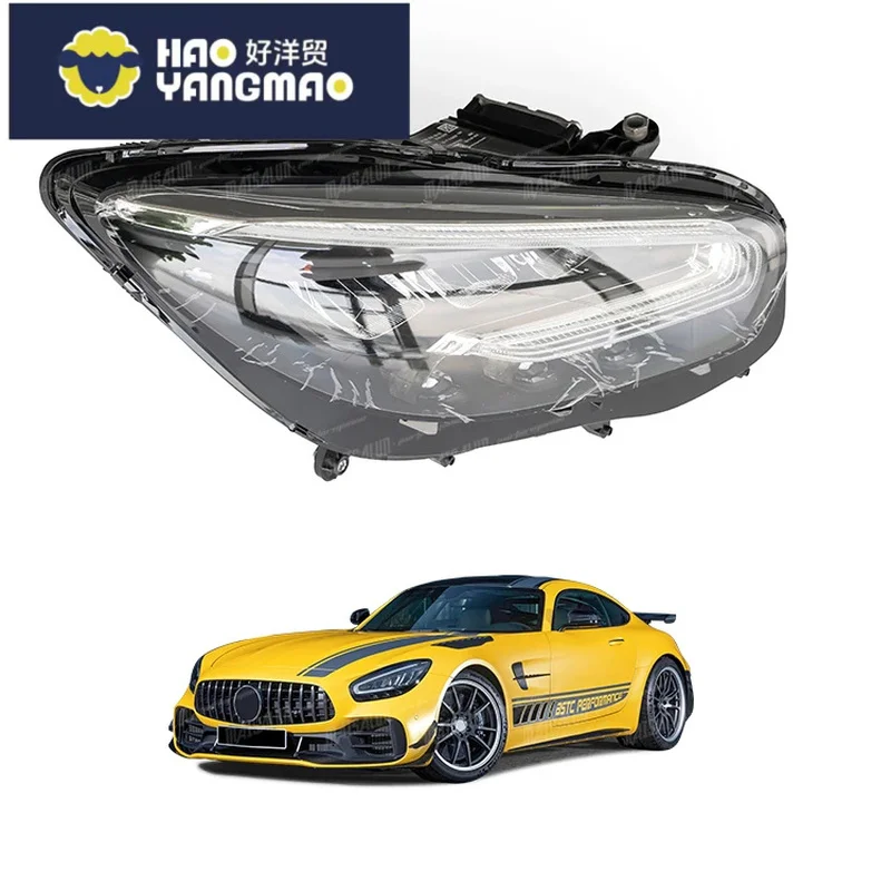 Suitable for New 2016-2022 Mercedes-Benz AMG GT GTC GTS GTR Daytime Running Head Lamp 100W 24V Car Headlight GT290 GT53 GT
