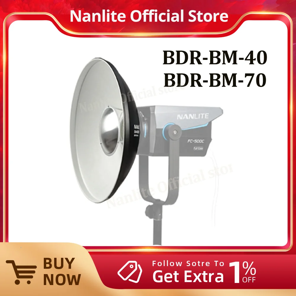 

Nanlite BDR-BM-40 70 Radar Cover for Nanlite Bowens-mount lamps Below 600W