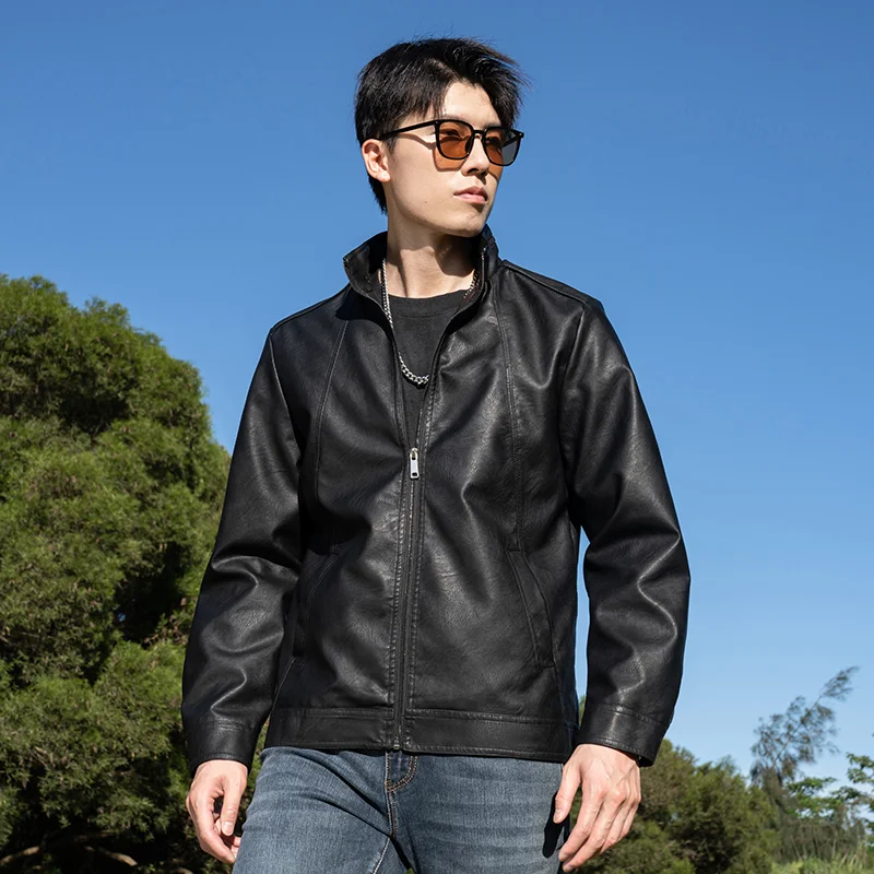 

Men's Solid Color Zipper Pocket Long Sleeve Cardigan Jacket Fashion Top