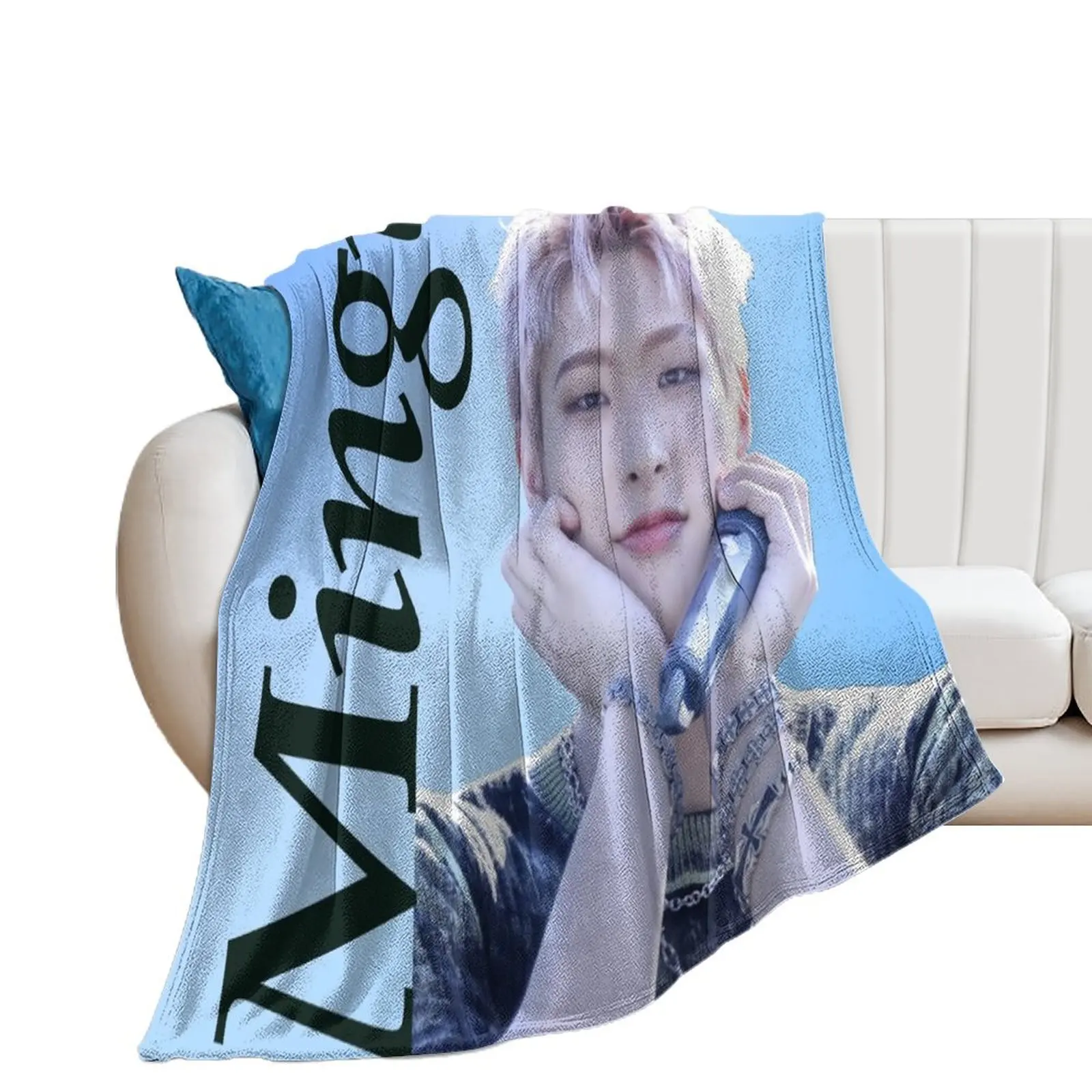 

Mingi the Magnificent Throw Blanket Multi-Purpose Hairys funny gift Blankets