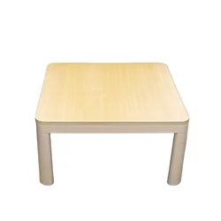 Table basse à pétrole japonais avec chauffage, pieds pliants, chauffe-pieds carrés, meubles chauds, hiver, 75cm