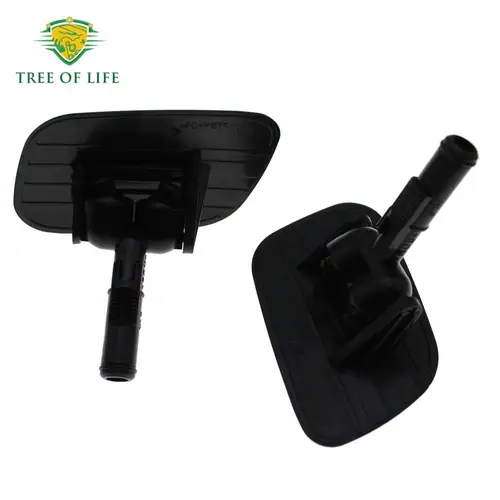 Imagen 2 del producto Cubierta de boquilla de arandela para faro delantero, tapa de chorro para Hyundai Santa Fe MKII 2009, 2010, 2011, 2012