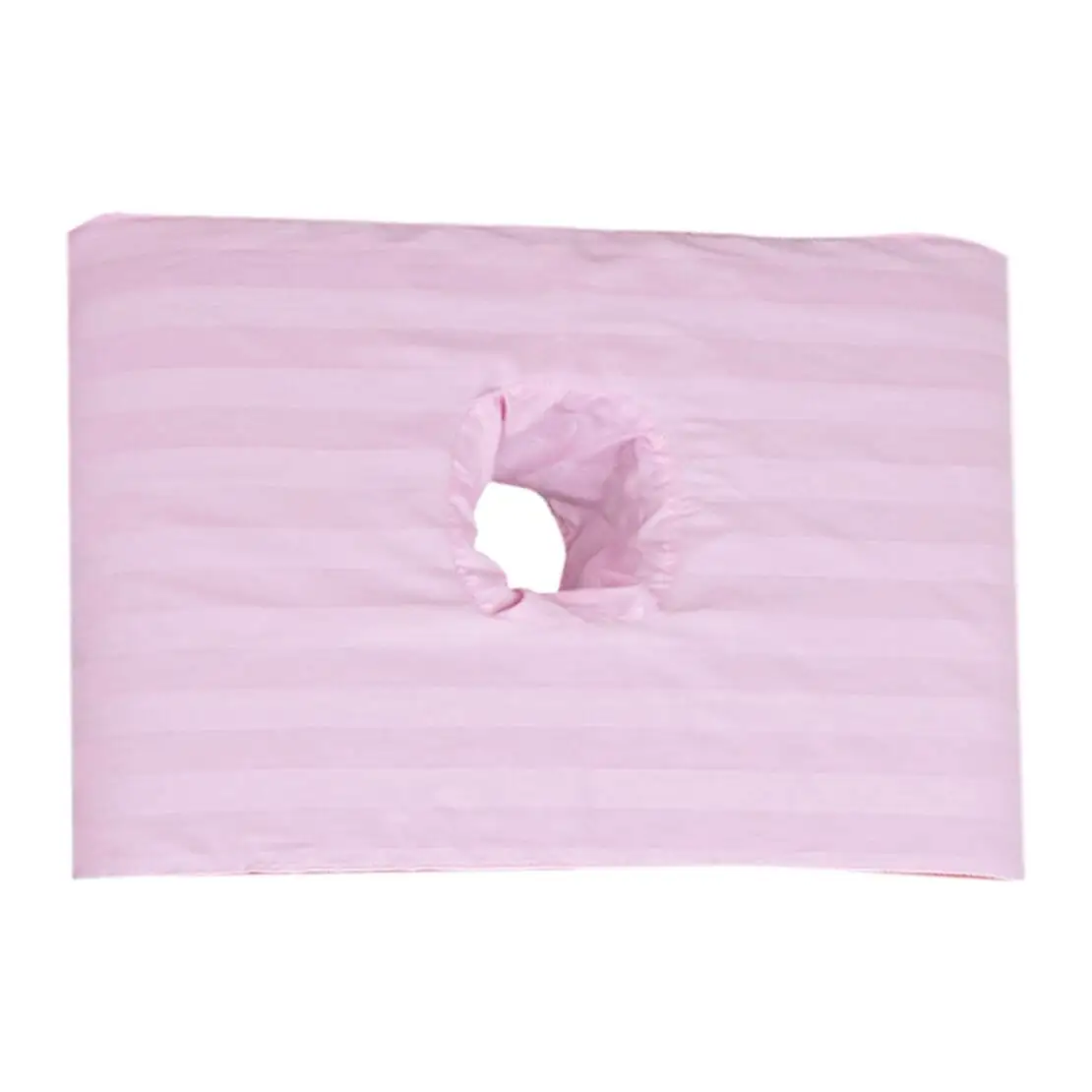 3pcs Pink Beauty Salon SPA Massage Table Bed Face Hole Towel Pad Sheet Cover 80x50cm