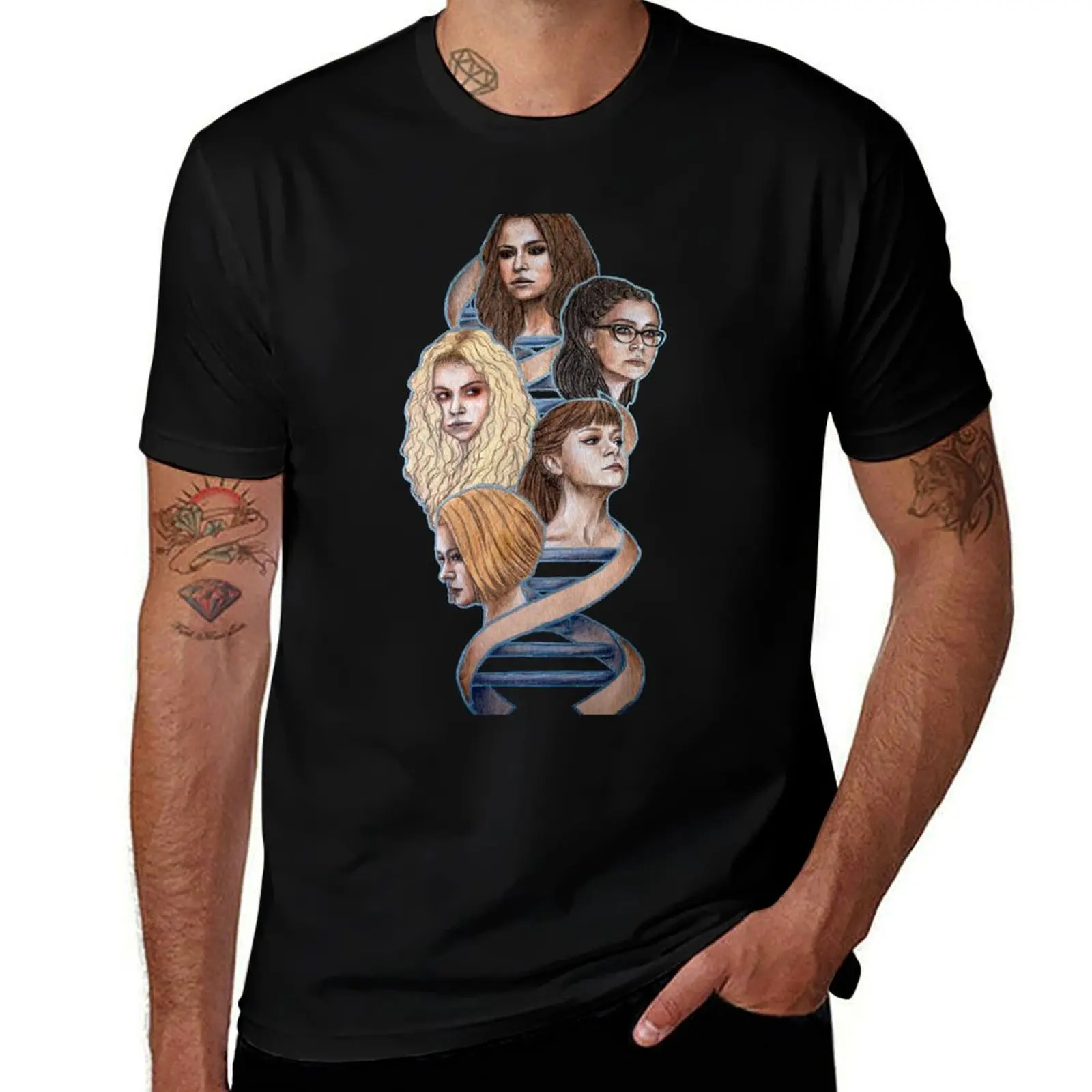 Orphan Black T-Shirt Simple Casual Short Sleeve Tee T-Shirt