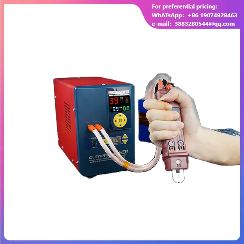 14.5KW Portable GLITTER 812A Spot Welding Machine LIFEPO4 Lithium Ion Battery Lithium Battery Automatic Pump Engine Controller