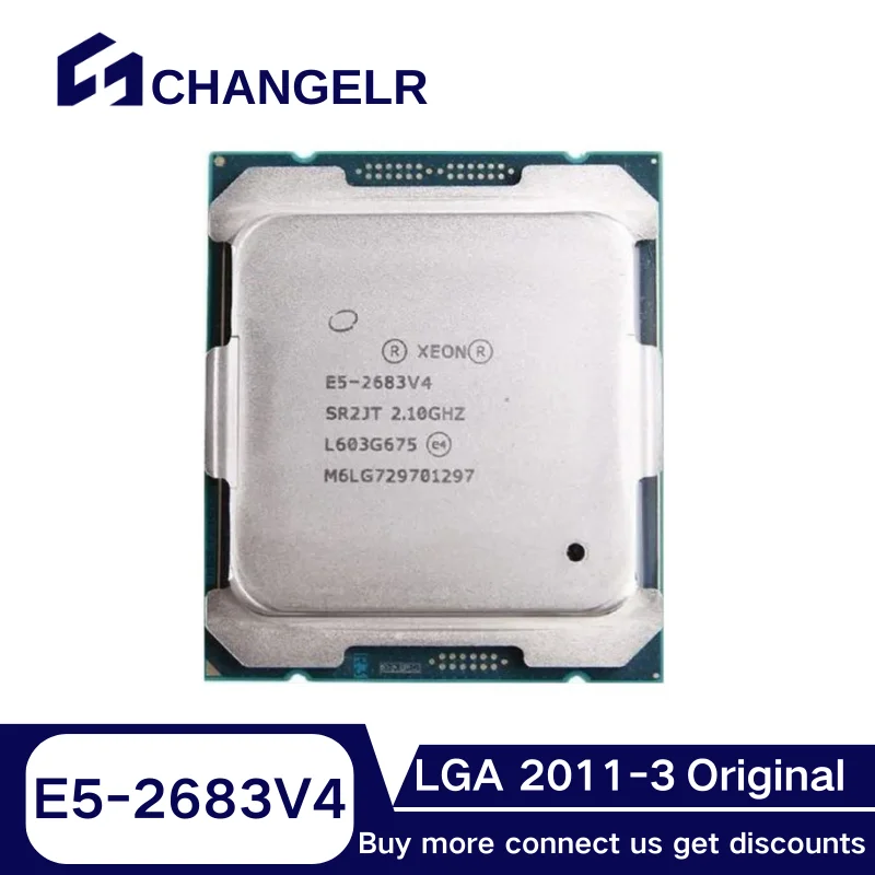 

Процессор Xeon E5-2683V4 SR2JT, 16 ядер, 32 потока, Φ 14 нм, процессор E5