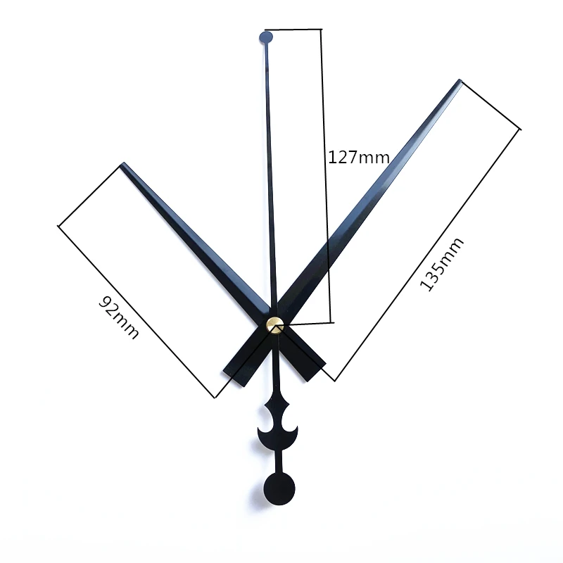 Large Clock Hands Pointers DIY Quartz Wall Clock Mechanism Clock Hands for Watches