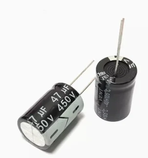 

5pcs 450V47UF 16*25MM 47UF 450V 18*25 new aluminum electrolytic capacitor