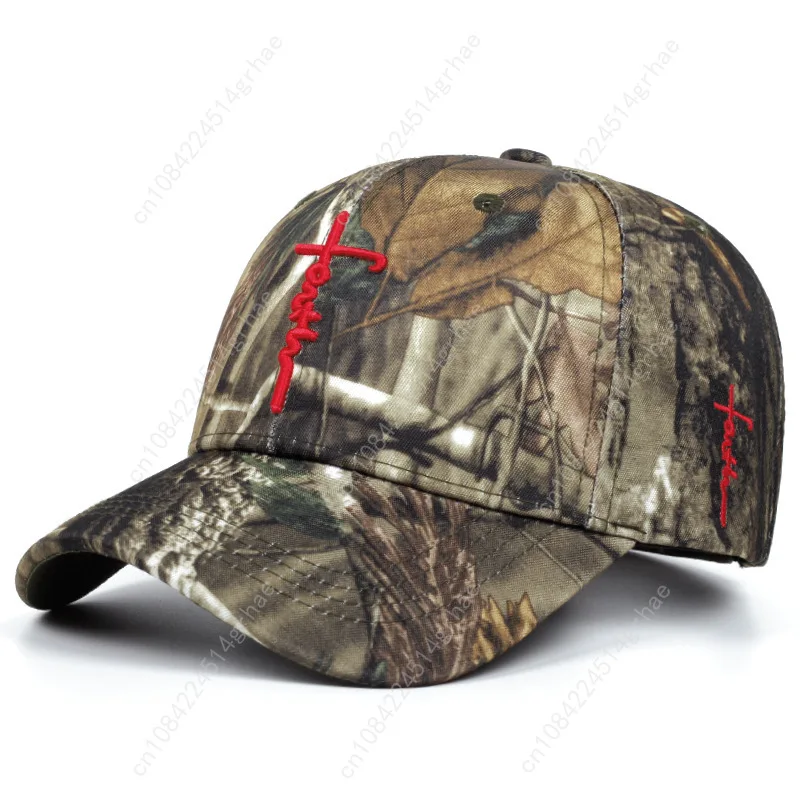 Frühling im freien sonnenhut KOEP Dschungel Baum Orange Camouflage Baumwolle DadSnapback Hut Outdoor Angeln Baseball Kappe HuntingHat KBRT5