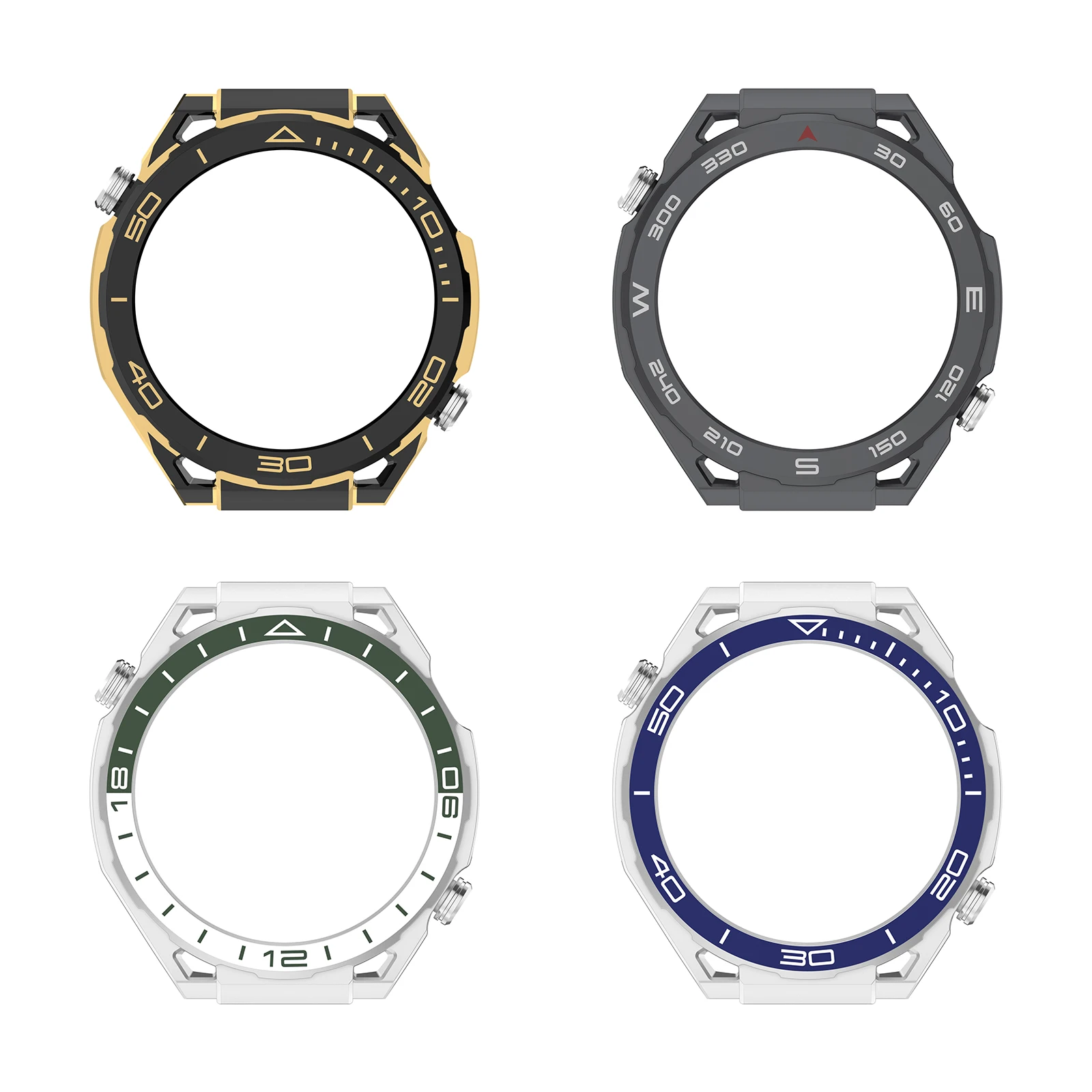 

For Huawei Watch 5 46mm Anti-Scratch Shell Bumper Detachable PC Cover Case Wear Resist Protect Bumper Cover Watch Accessories