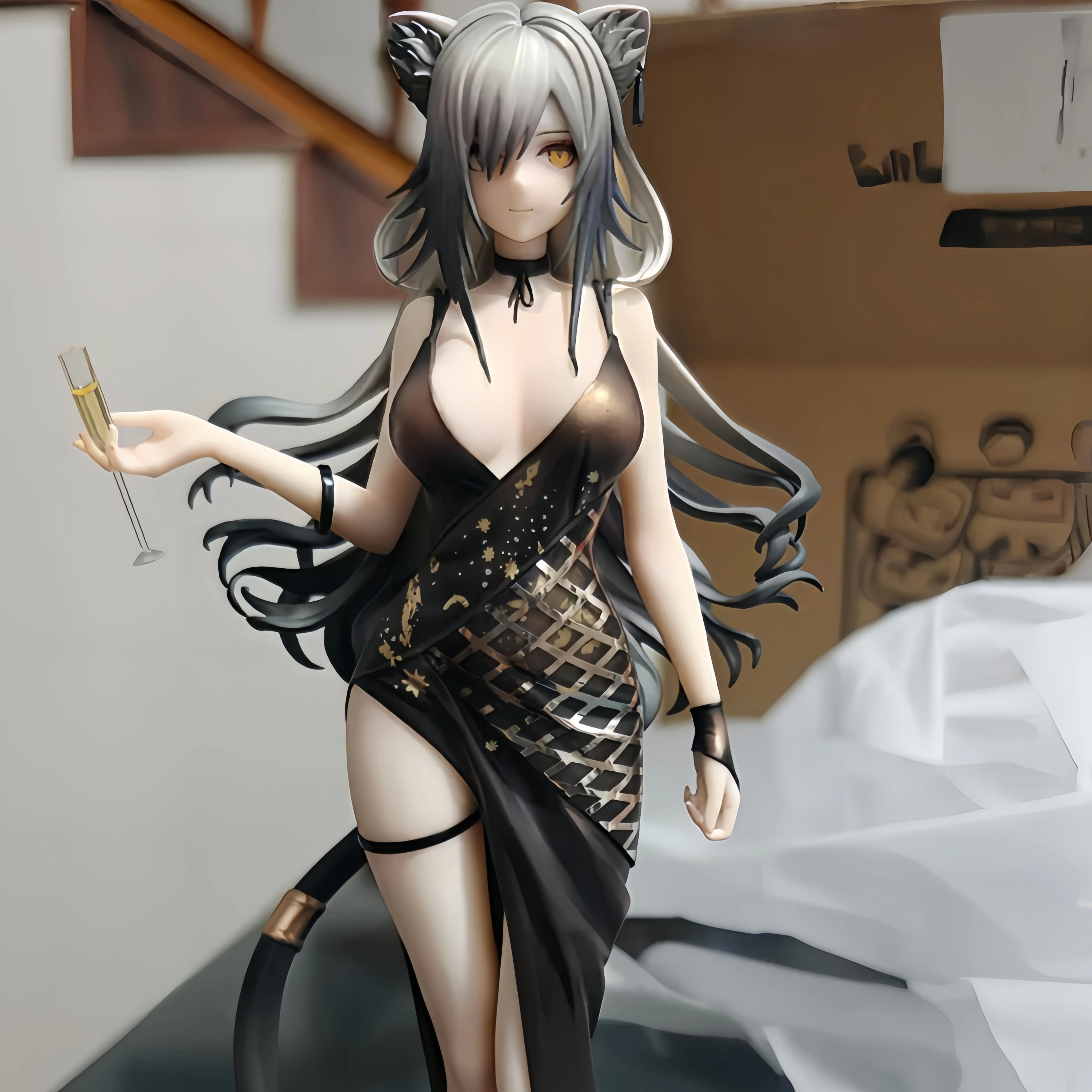 متوفر في المخزون، تابوت غد الأصلي الجديد، أسود Sheng Li Ver. لعبة تريند الموضة المصنوعة يدويًا من تابوت الغد 1/7 #1