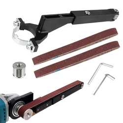 Electric Drill Conversion Angle Grinder Tool Accessories Metals Handle Holder Adapter Sanding Belt Machine Trimming Polishing