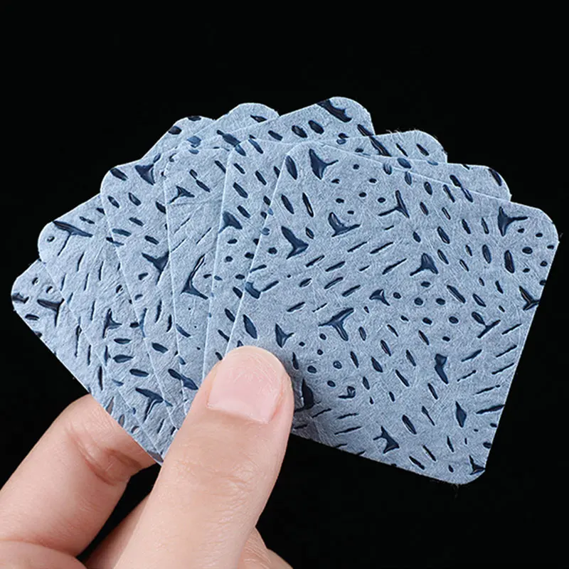 200Pcs Glue Wipes Cotton Paper For Eyelash Extension Glue Bottle Prevent Clogging Cleaner Pads Eye Lashes Glue Remover