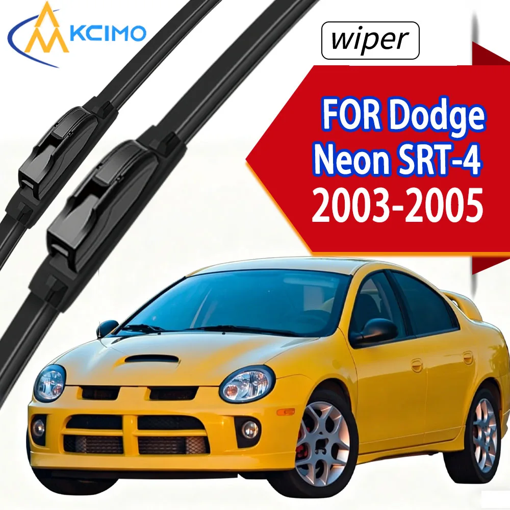 

High-Quality Front Windscreen Wipers For Dodge Neon SRT-4 2003-2005, Perfect Direct Replacement Set