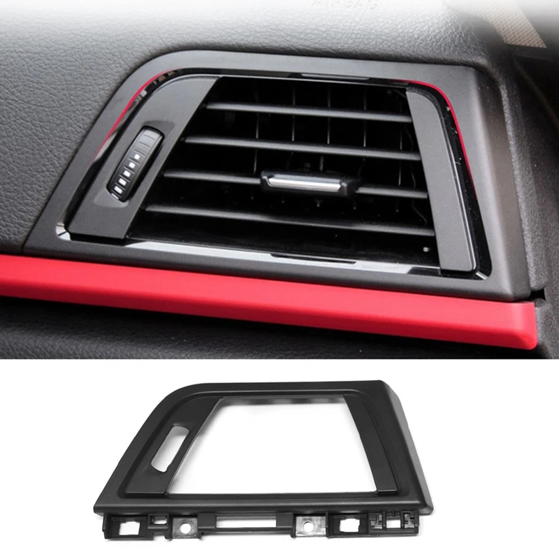 Car Air Outlet Panel Glossy Grille Air Conditioner Vent Frame for BMW- 3 Series F35 F30 2012-2018 64229253217