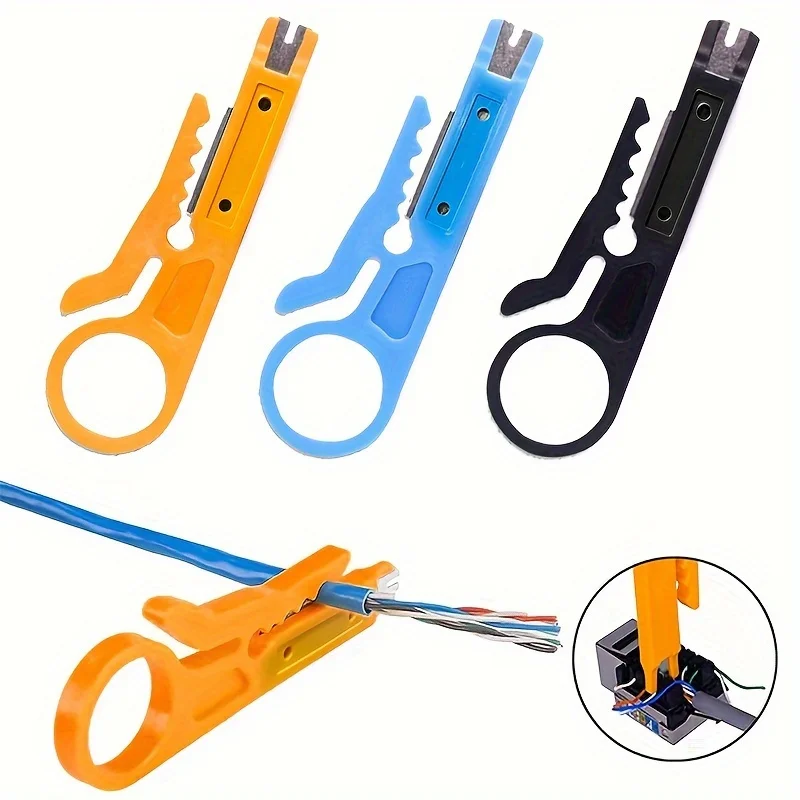 Wire stripping pliers, wire pressing tools, cable stripping and cutting pliers, multi-purpose manual tools