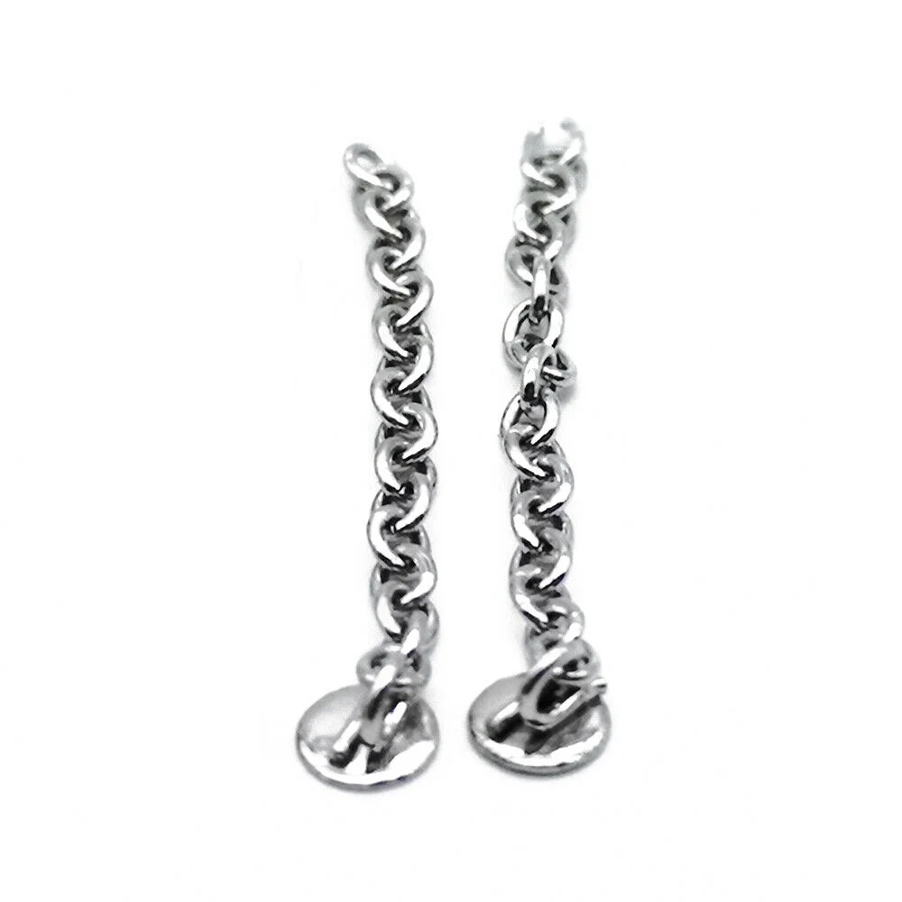 2 teile/paket AZDENT Dental Kieferorthopädische Lingual Traktion Taste Kette Runde Mesh Basis Silber Gold Farbe Zahnmedizin Werkzeug – Detail 3