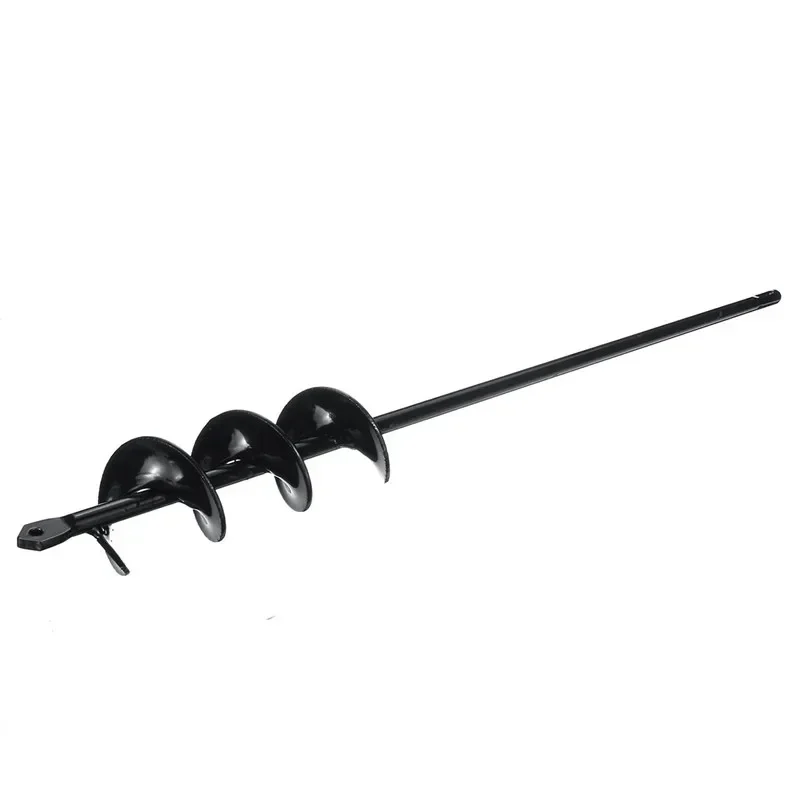 JUSTINLAU 9 to 18 Inch Earth Planter Spiral Auger Drill Bit Post Hole Digger Power Garden Auger Kit