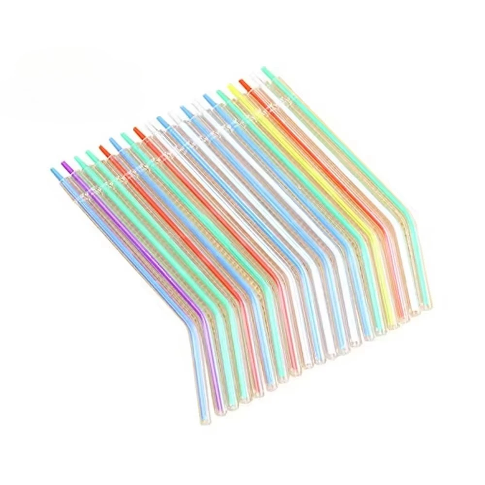 100pcs Multi Colored Disposable Three-way Plastic Lamp Head,Suitable for Air-water Sandblasters,Lainspection Equipment and Tools