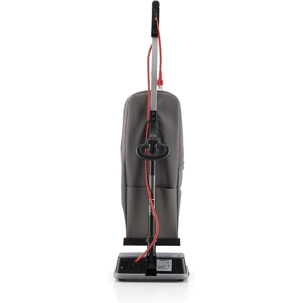 

L # Commercial Upright Vacuum,Gray/Black, 9.25"D X 47.75"H X 12.5"W
