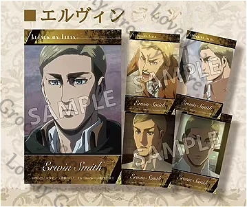 本物のアニメアニメ「進撃の巨人」エリウィン・スミス「進撃の巨人」アタケ・ア・ロス・タイタンズコスプレ漫画低カロリーカードギフト