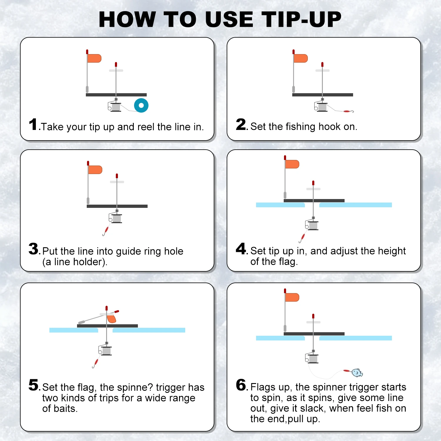 Alarma de Picada Sougayilang para Pesca en Hielo – Alta sensibilidad - imagen 4