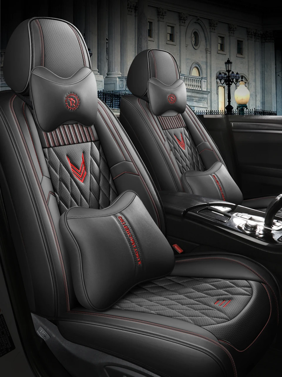 Luxuriöser Ledersitzbezug für Jeep Compass Celta Chery Tiggo 7 Pro Audi a3 8v I30 Duster Universelles Zubehör für den Innenraum – Detail 24