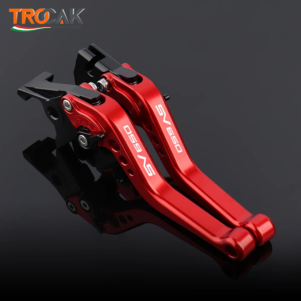 Motorcycle Accessories For SUZUKI SV650/X SV 650 2016 2017 2018 2019 2020 2021 2022 2023 Short Adjustable Brake Clutch Levers