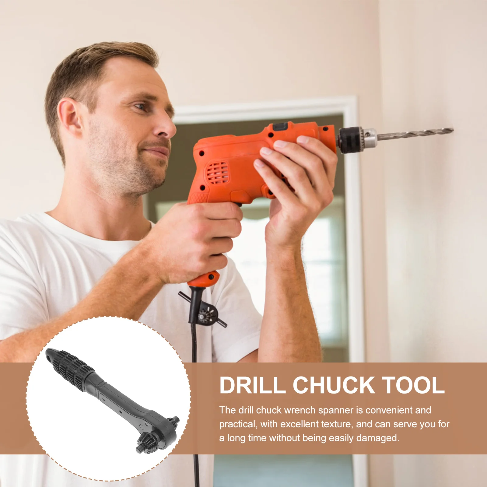 2 in 1 ドリルチャック スパナ ラチェットレンチ デュアルユース ポータブルハンドツール 電動ドリルチャックキー デュアルユース ラチェットレンチ