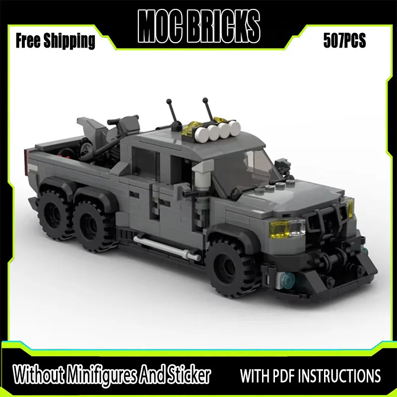 Moc Building Bricks Car Model Speed Champions VelociRaptor Technology Modular Blocks Gifts Toys For Children DIY Sets Assembly